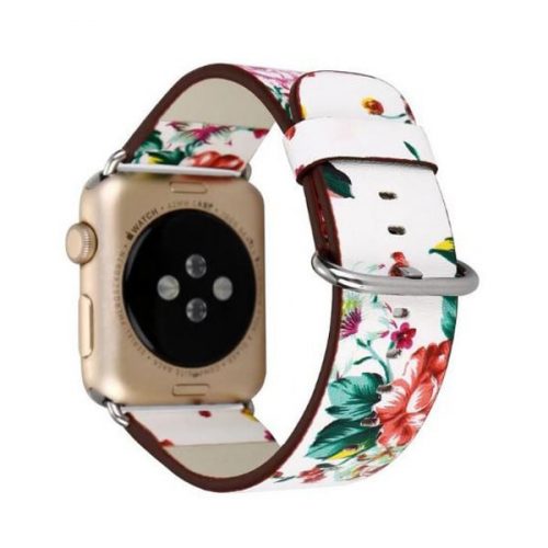 Apple Watch virágmintás óraszíj 40/41 és 42mm