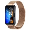 MYBANDZ Huawei Band 8-9 Milánói mágneses fém óraszíj/rosegold