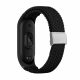 MYBANDZ Mi Band 3/4/5/6/7 - Állítható fonott óraszíj-fekete