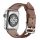 Apple Watch rally bőróraszíj /szürke/ 42/44/45/49 mm