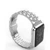 Apple Watch "Pearlmaster" láncszemes fém óraszíj /ezüst/ 42/44/45/49 mm