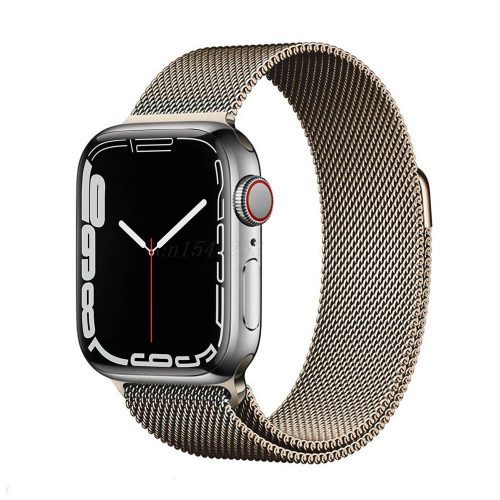 Apple Watch milánói fém óraszíj /pezsgőarany/ 38/40/41 mm