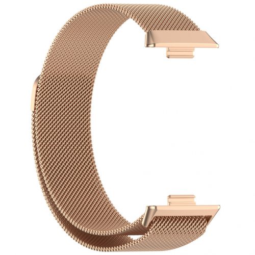 MYBANDZ Milánói fém szíj/rosegold