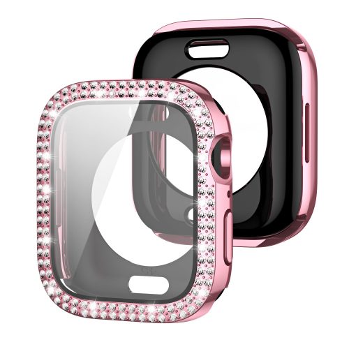 Apple Watch DIamond védőtok / pink-arany /