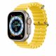 Apple Watch Ocean szilikon óraszíj /sárga/ 38/40/41 mm