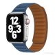 Apple Watch két részes mágneses szilikon pánt /sötétkék/ 44/45/46/49 mm