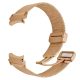 Mybandz Csatos milánói fém óraszíj-Samsung Galaxy Watch 4-5-6-7/rosegold/20mm