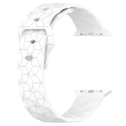 Apple Watch Dimension szilikon óraszíj/fehér/44/45/46 és 49 mm