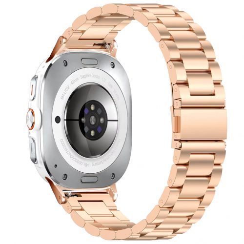 Mybandz Klasszikus fém óraszíj-rosegold/Samsung Galaxy Watch Ultra