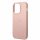 Guess Apple iPhone 14 Pro Max (6.7) PU Leather Saffiano hátlapvédő tok pink (GUHCP14XPSASBPI)