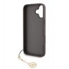 Guess Apple iPhone 16 (6.1) 4G Charms Case hátlapvédő tok barna (GUHCP16SGF4GCW)