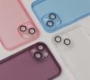 Slim Color Apple iPhone 15 Pro (6.1) áttetsző kék hátlapvédő TPU tok kamera lencsevédővel