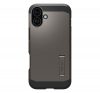 Spigen Tough Armor MagFit Apple iPhone 16 tok, Gunmetal MagSafe, fekete