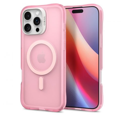 Spigen Cyrill Ultra Sheer Mag Apple iPhone 16 Pro tok, Pink, rózsaszín