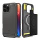 Spigen Rugged Armor MagFit Apple iPhone 16 Pro Max tok, szürke