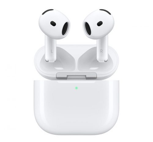 Apple AirPods 4 type-C töltőtokkal, aktív zajkioltással, ANC, fehér (MXP93ZM/A)