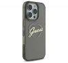 Guess IML Heart iPhone 16 Pro kemény hátlap tok, fekete GUHCP16LHCHGSPK