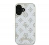 Guess Peony Script Logo iPhone 16 kemény hátlap tok, fehér GUHMP16SPGPYSH