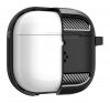 Spigen Rugged Armor AirPods 4 tok, Matte Black, fekete ACS08642