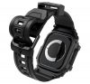 Spigen Rugged Armor Pro Apple Watch 10 (46mm) tok, Matte Black, fekete