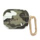 Guess Camo Collection Apple AirPods Pro tok, zöld-fekete