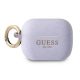 Guess Silicone Glitter Apple AirPods Pro tok, lila