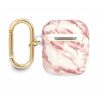 Guess Marble Strap Collection Apple AirPods 1/2 tok, rózsaszín