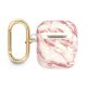 Guess Marble Strap Collection Apple AirPods 1/2 tok, rózsaszín