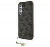 Guess  4G Charms Collection Samsung Galaxy S24 FE hátlap tok, fekete GUHCS24FEGF4GBR