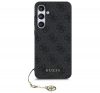 Guess 4G Charms Collection Samsung Galaxy S24 FE hátlap tok, szürke GUHCS24FEGF4GGR