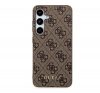 Guess 4G Metal Gold Logo Samsung Galaxy S24 hátlap tok, barna GUHCS24SG4GFBR