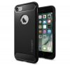 Spigen Rugged Armor Apple iPhone 8/7 Black tok, fekete