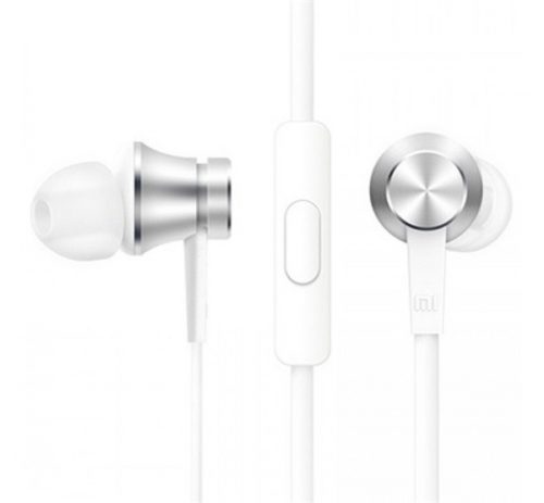 Xiaomi Mi In-Ear Basic headset, 3,5mm, ezüst