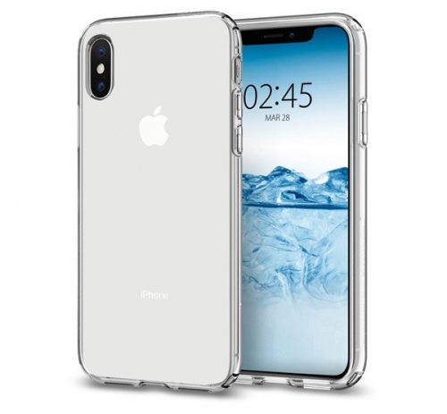 Spigen Liquid Crystal Apple iPhone Xs Crystal Clear tok, átlátszó