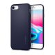 Spigen Liquid Air Apple iPhone SE 2022/2020/8/7 tok, Midnight Blue, kék