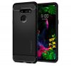 Spigen Rugged Armor LG G8 ThinQ tok, Matte Black, fekete