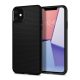 Spigen Liquid Air Apple iPhone 11 Matte Black tok, fekete