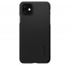 Spigen Thin Fit Apple iPhone 11 tok, Black, fekete