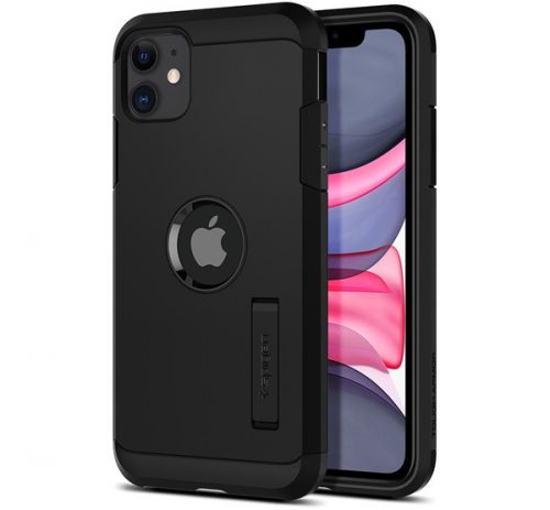 Spigen Tough Armor Apple iPhone 11 Black tok, fekete