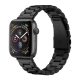 Spigen Modern Fit Apple Watch 45/44/42mm fém szíj, fekete