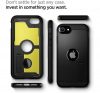 Spigen Tough Armor Apple iPhone SE 2022/2020 tok, Black, fekete