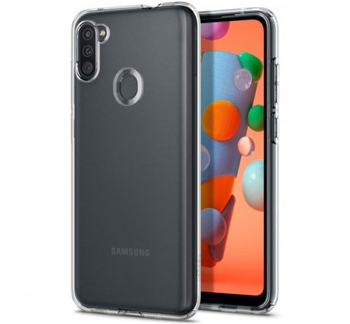 Spigen Liquid Crystal Samsung Galaxy A11 Crystal Clear tok, átlátszó