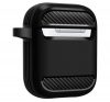 Spigen Rugged Armor Apple Airpods tok, fekete