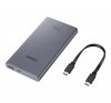 Samung EB-P3300XJ power bank szupergyors töltéssel (25W), 10000mAh, szürke