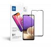 Samsung A326 Galaxy A32 5G Full Glue hajlított tempered glass kijelzővédő üvegfólia, fekete