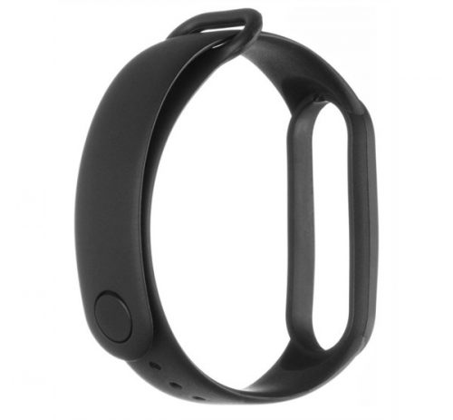 Tactical kiegészítő szilikon karpánt Xiaomi Mi Band 5, fekete