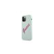 Guess Silicone Vintage Fuschia Script Apple iPhone 12/12 Pro hátlap tok, kék