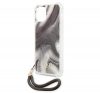 Guess TPU Marble Apple iPhone 12 mini hátlap tok, szürke