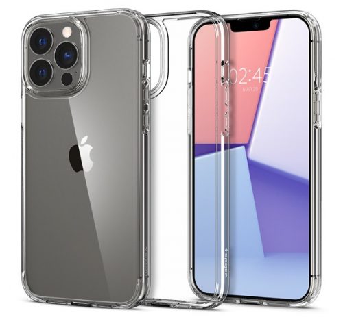 Spigen Ultra Hybrid Apple iPhone 13 Pro tok, Crystal Clear, átlátszó