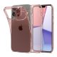 Spigen Crystal Flex Apple iPhone 13 Pro Max tok, Rose Crystal, rózsaszín-átlátszó